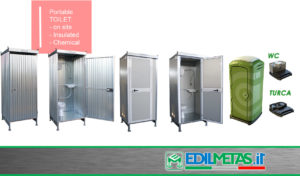 Chemical and on site prefabricated toilet